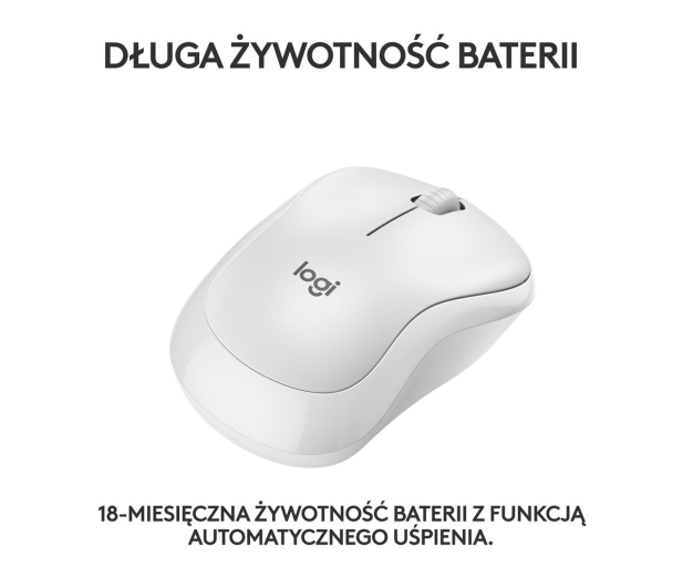LOGITECH M240 Silent (biała) 910-007120 - 1145830 - zdjęcie 9